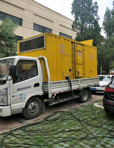 高淳发电车出租-柴油发电机组排烟系统设计要求及其考虑因素